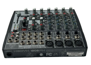 Behringer Xenyx 1202FX 12-Input Mixer w/ Power Supply Tested Works